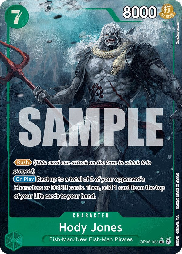 Hody Jones (Alternate Art) [Wings of the Captain] | Good Games Cannington