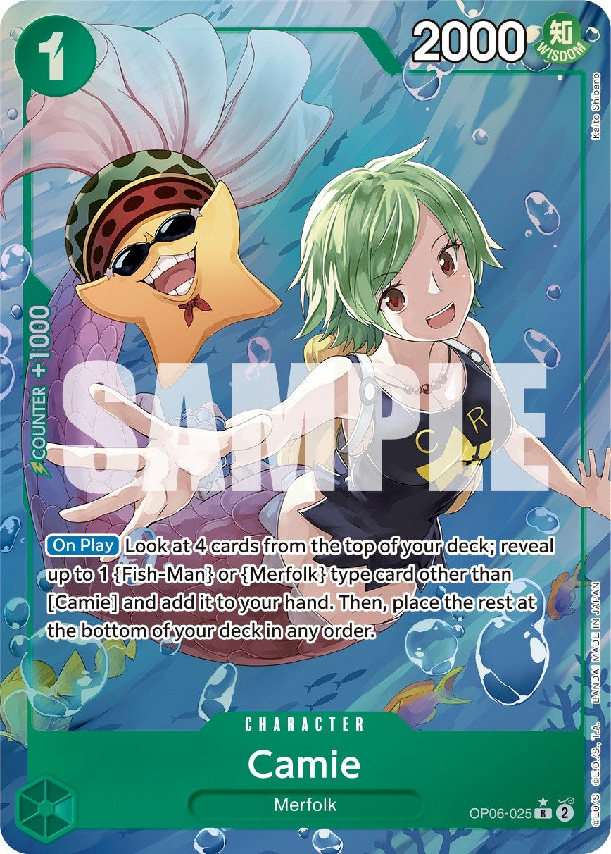 Camie (Alternate Art) [Wings of the Captain] | Good Games Cannington