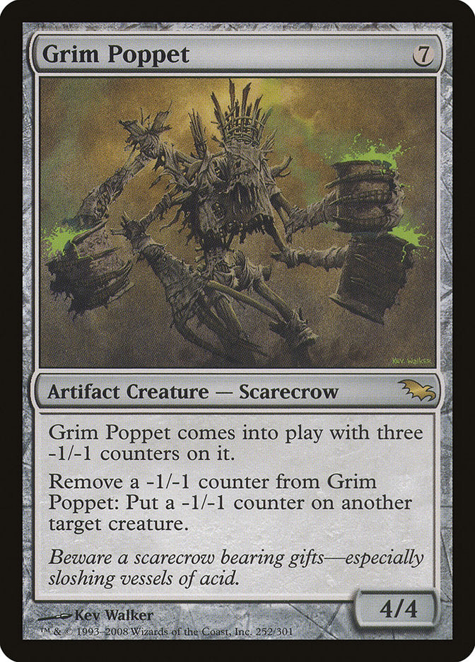 Grim Poppet 252/301 (Shadowmoor)  | Good Games Cannington