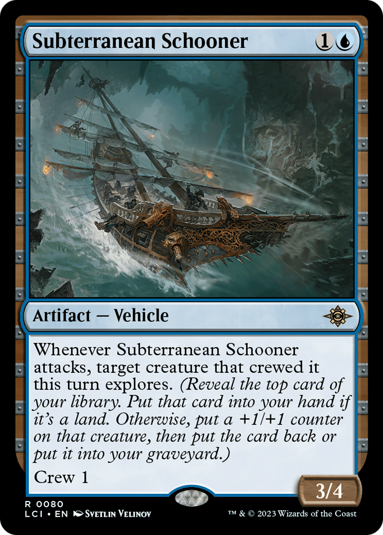 Subterranean Schooner [The Lost Caverns of Ixalan] | Good Games Cannington