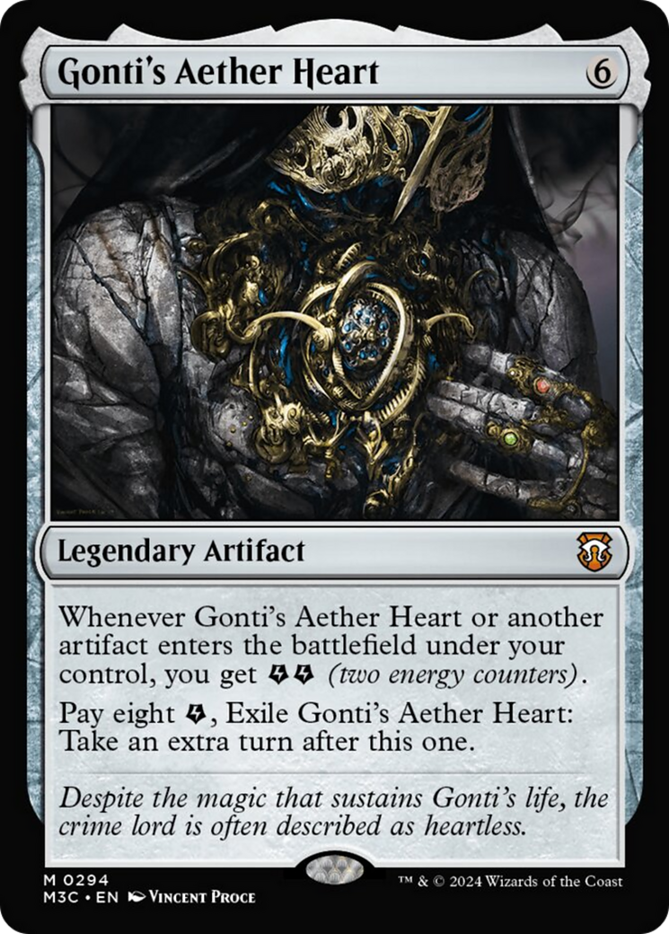 Gonti's Aether Heart [Modern Horizons 3 Commander] | Good Games Cannington
