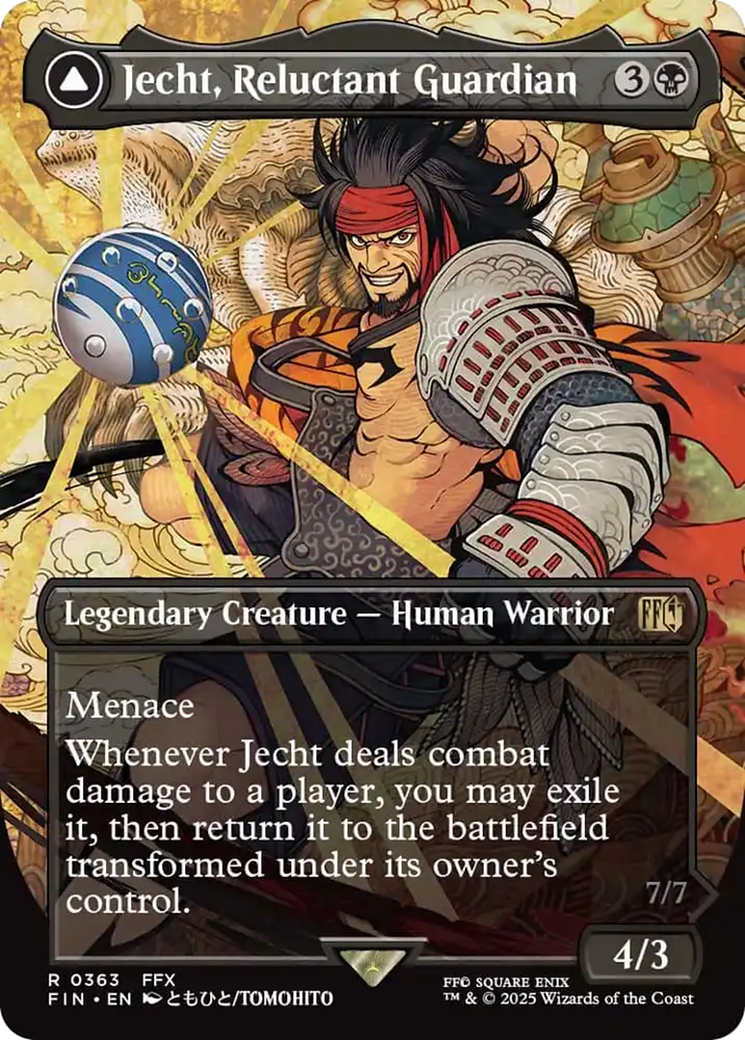 Jecht, Reluctant Guardian // Braska's Final Aeon (Borderless) [FINAL FANTASY] | Good Games Cannington