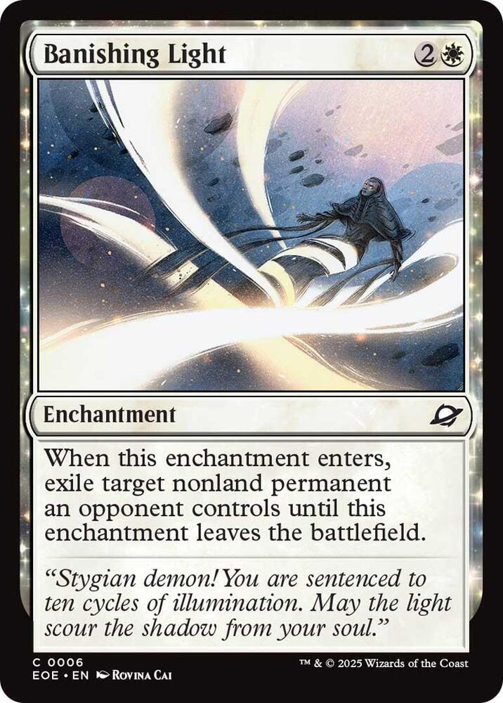 Banishing Light 6 (Edge of Eternities)  - Foil | Good Games Cannington