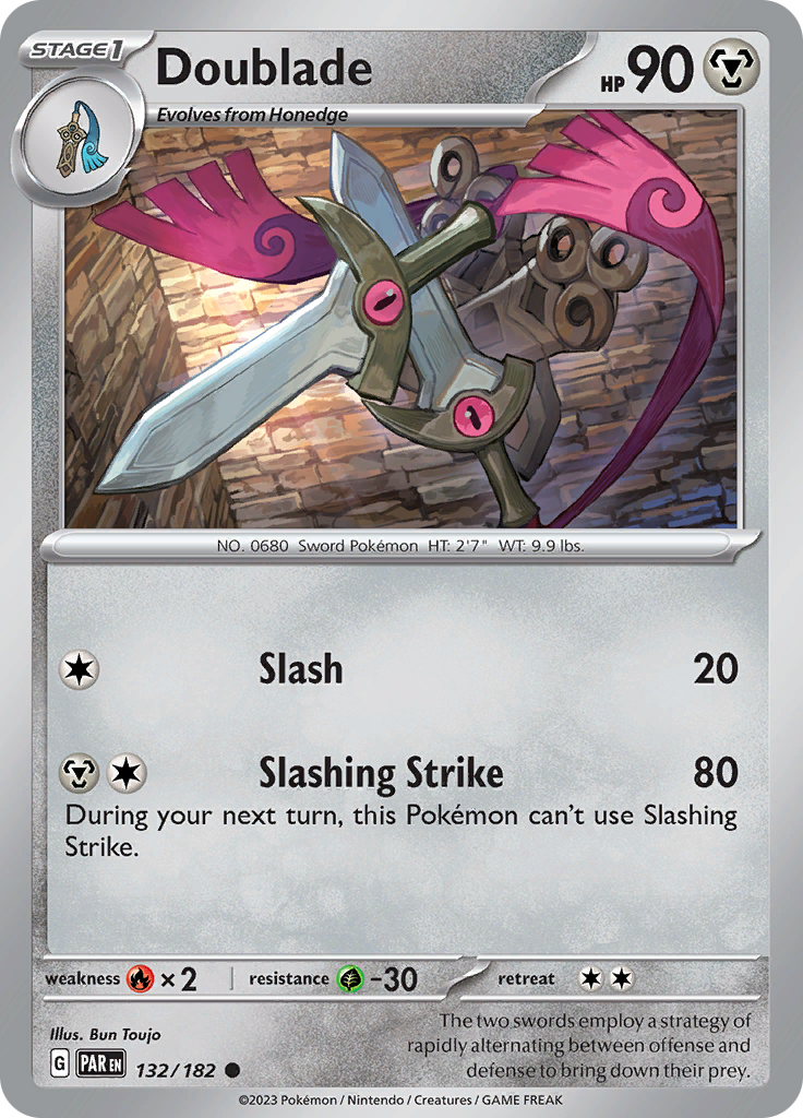 Doublade (132/182) [Scarlet & Violet: Paradox Rift] | Good Games Cannington
