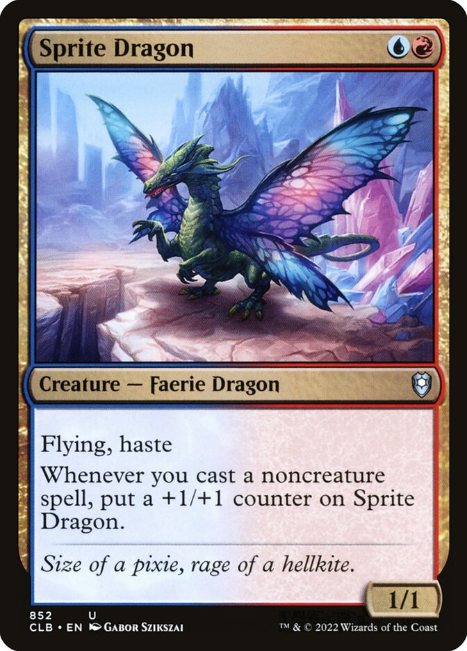 Sprite Dragon 852 (Commander Legends: Battle for Baldur's Gate)  | Good Games Cannington