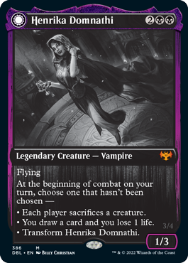 Henrika Domnathi // Henrika, Infernal Seer [Innistrad: Double Feature] | Good Games Cannington