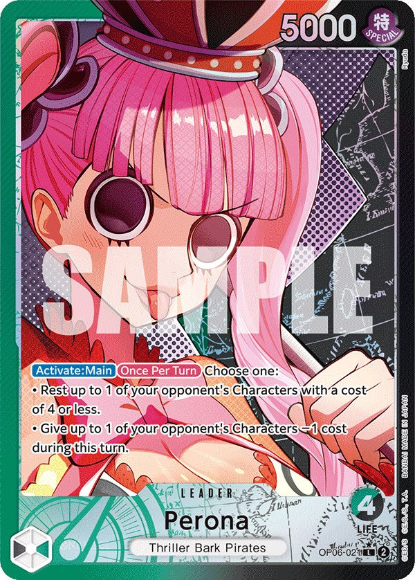 Perona (Alternate Art) [Wings of the Captain] | Good Games Cannington