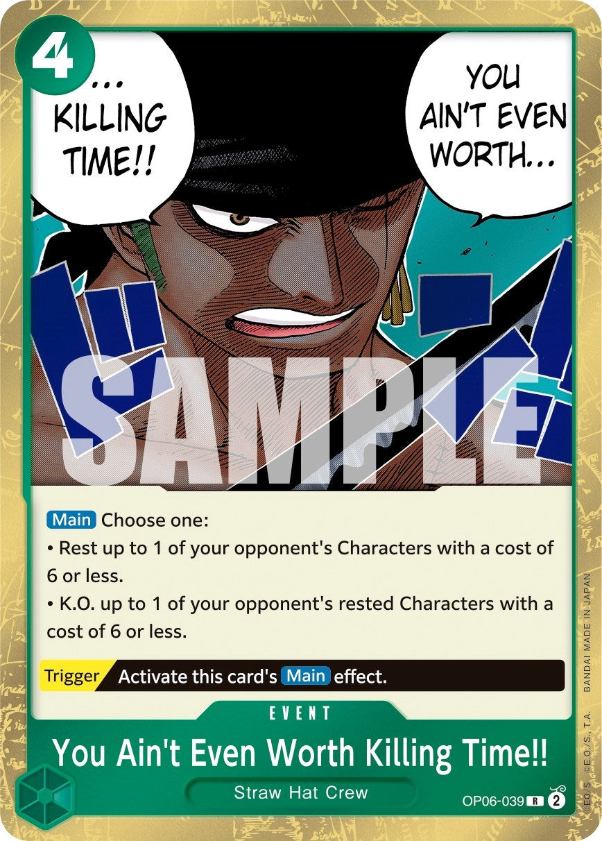 You Ain't Even Worth Killing Time!! [Wings of the Captain] | Good Games Cannington