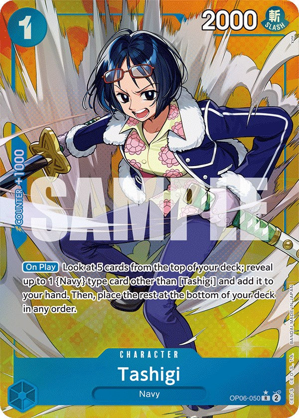 Tashigi (Alternate Art) [Wings of the Captain] | Good Games Cannington