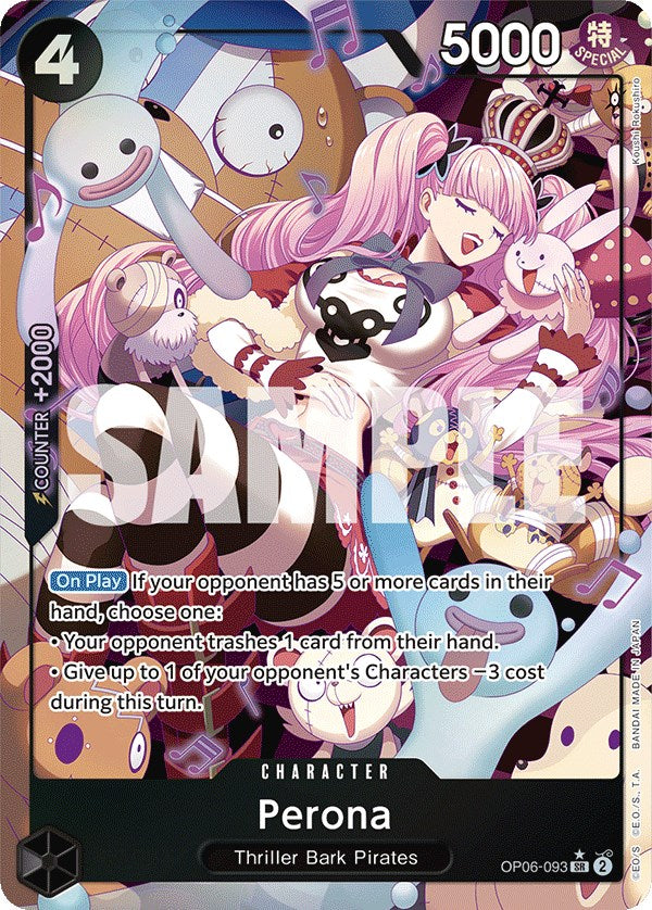 Perona (Alternate Art) [Wings of the Captain] | Good Games Cannington