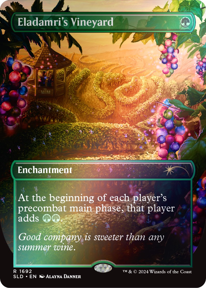 Eladamri's Vineyard (Rainbow Foil) [Secret Lair: Sheldon's Spellbook] | Good Games Cannington