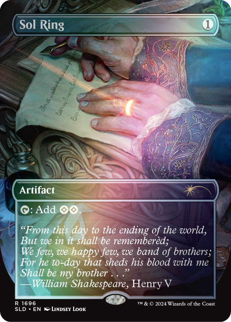 Sol Ring (1696) (Rainbow Foil) [Secret Lair: Sheldon's Spellbook] | Good Games Cannington