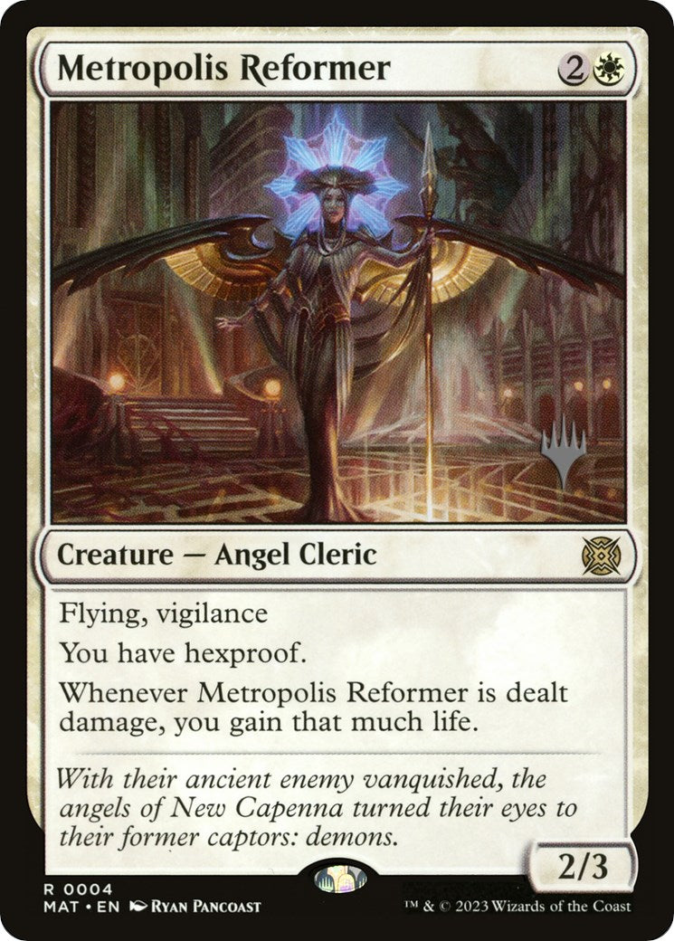 Metropolis Reformer (Promo Pack) [Murders at Karlov Manor Promos] | Good Games Cannington