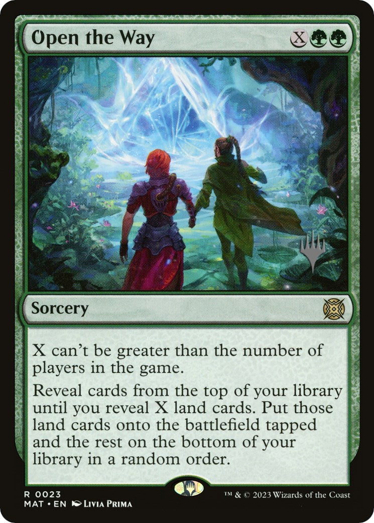 Open the Way (Promo Pack) [March of the Machine Promos] | Good Games Cannington