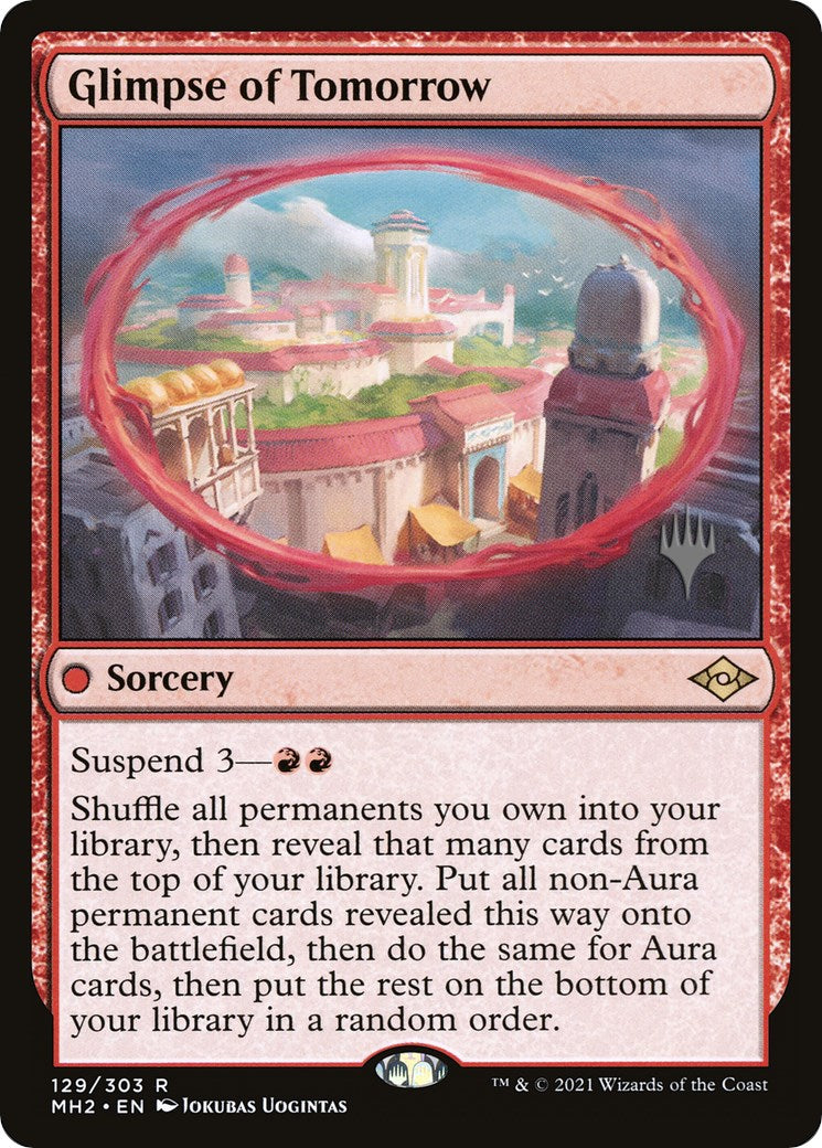 Glimpse of Tomorrow (Promo Pack) [Murders at Karlov Manor Promos] | Good Games Cannington