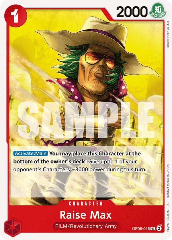 Raise Max [Wings of the Captain] | Good Games Cannington