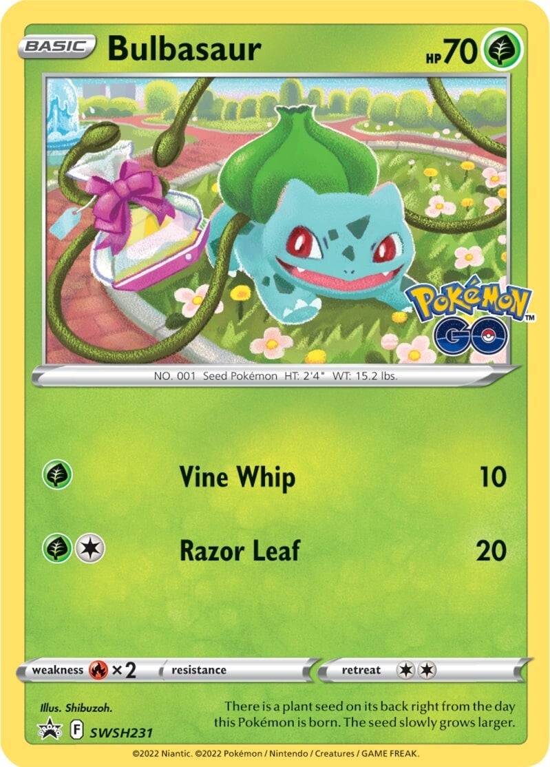 Bulbasaur (SWSH231) [Sword & Shield: Black Star Promos] | Good Games Cannington