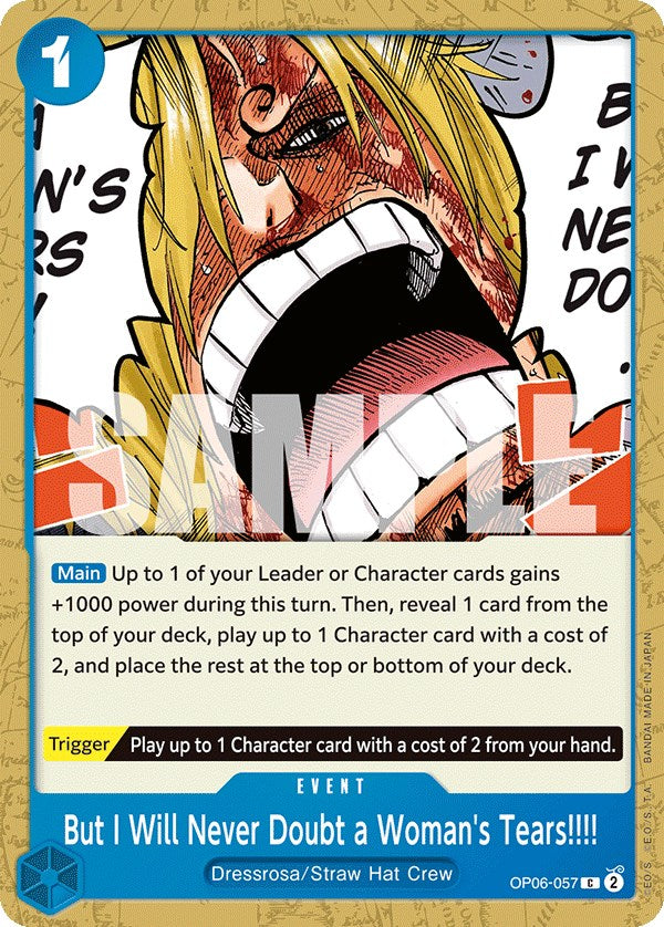 But I Will Never Doubt a Woman's Tears!!!! [Wings of the Captain] | Good Games Cannington