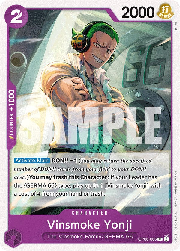 Vinsmoke Yonji [Wings of the Captain] | Good Games Cannington