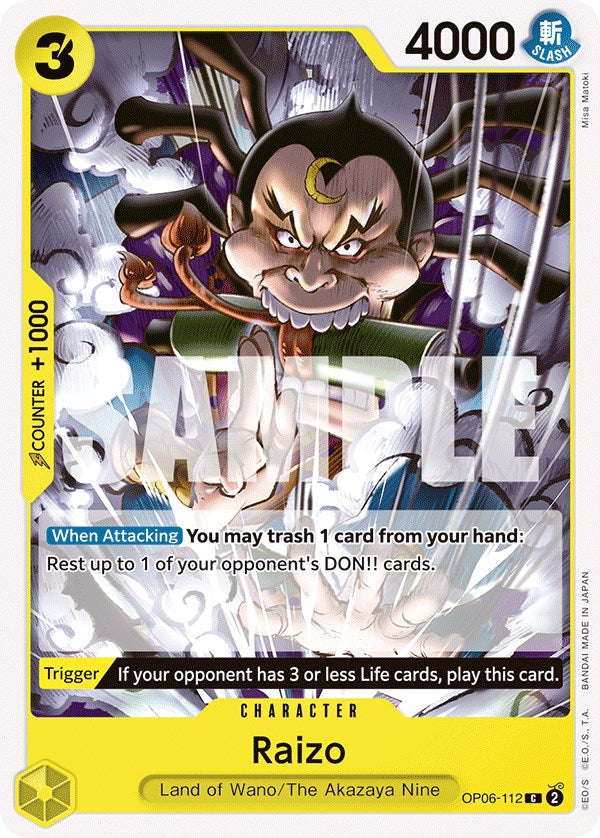 Raizo [Wings of the Captain] | Good Games Cannington