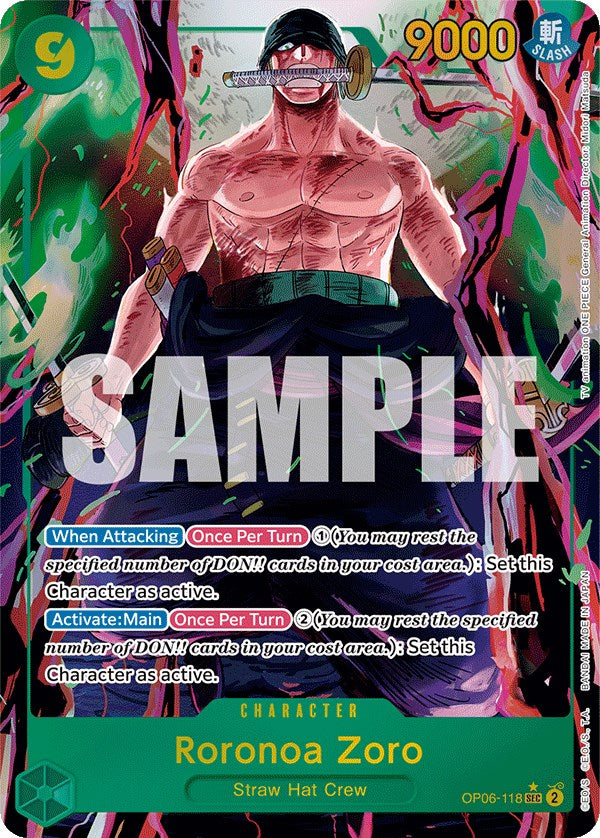 Roronoa Zoro (Alternate Art) [Wings of the Captain] | Good Games Cannington