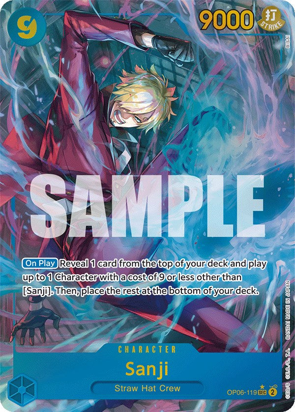 Sanji (Alternate Art) [Wings of the Captain] | Good Games Cannington