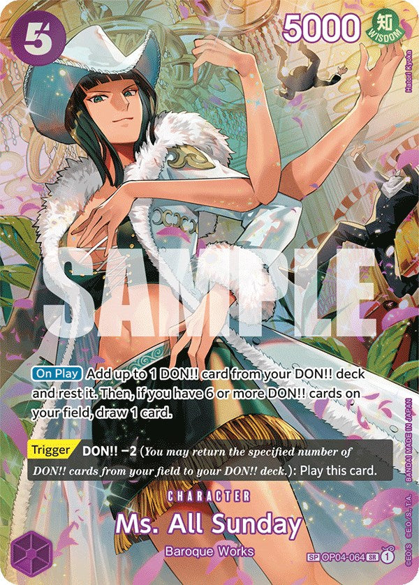 Ms. All Sunday (SP) [Wings of the Captain] | Good Games Cannington