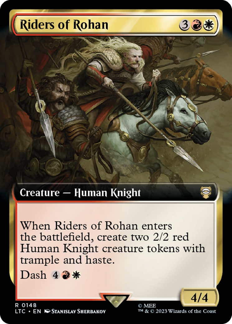 Riders of Rohan (Extended Art) [The Lord of the Rings: Tales of Middle-Earth Commander] | Good Games Cannington