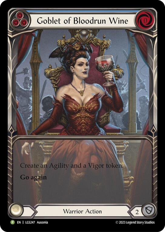 Goblet of Bloodrun Wine [LGS247] (Promo)  Rainbow Foil | Good Games Cannington