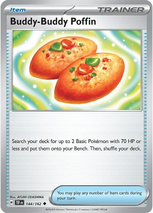 Buddy-Buddy Poffin (144/162) [Scarlet & Violet: Temporal Forces] | Good Games Cannington