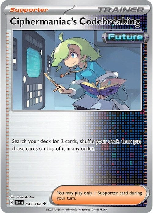 Ciphermaniac's Codebreaking (145/162) [Scarlet & Violet: Temporal Forces] | Good Games Cannington