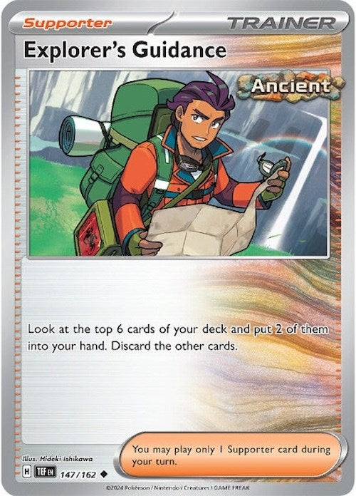 Explorer's Guidance (147/162) [Scarlet & Violet: Temporal Forces] | Good Games Cannington