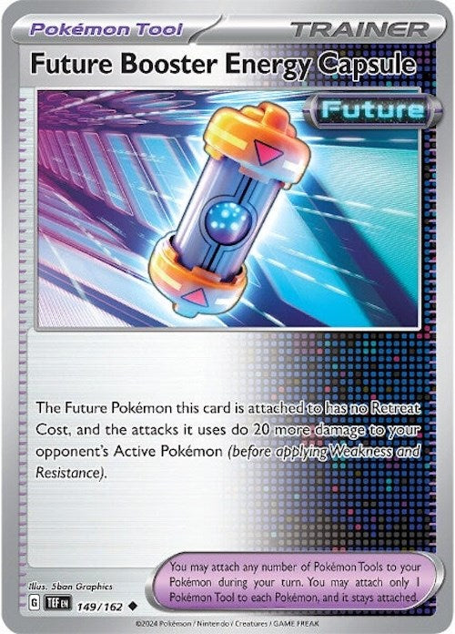 Future Booster Energy Capsule (149/162) [Scarlet & Violet: Temporal Forces] | Good Games Cannington