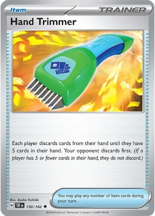 Hand Trimmer (150/162) [Scarlet & Violet: Temporal Forces] | Good Games Cannington
