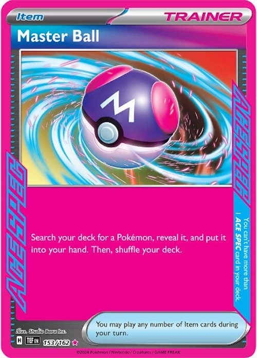 Master Ball (153/162) [Scarlet & Violet: Temporal Forces] | Good Games Cannington