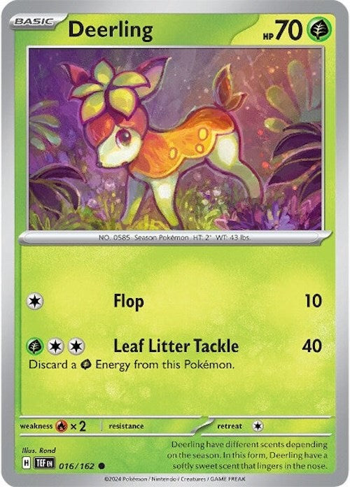 Deerling (016/162) [Scarlet & Violet: Temporal Forces] | Good Games Cannington