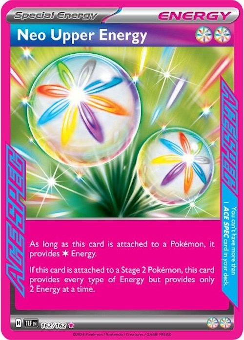 Neo Upper Energy (162/162) [Scarlet & Violet: Temporal Forces] | Good Games Cannington