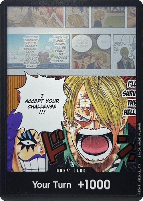 DON!! Card (Ivankov & Sanji) (Double Pack Set Vol. 3) [Wings of the Captain] | Good Games Cannington