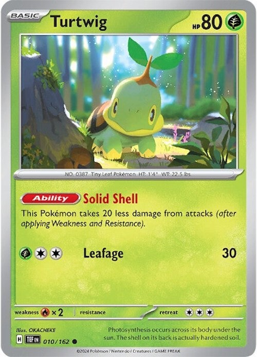 Turtwig (010/162) [Scarlet & Violet: Temporal Forces] | Good Games Cannington