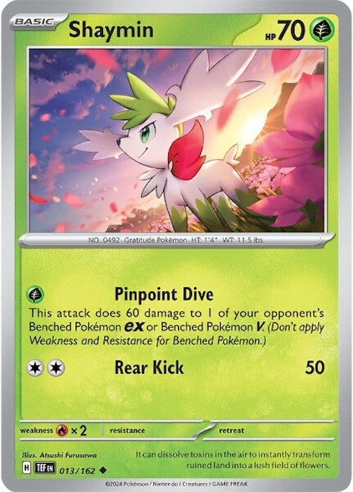 Shaymin (013/162) [Scarlet & Violet: Temporal Forces] | Good Games Cannington