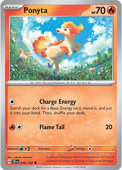 Ponyta (026/162) [Scarlet & Violet: Temporal Forces] | Good Games Cannington