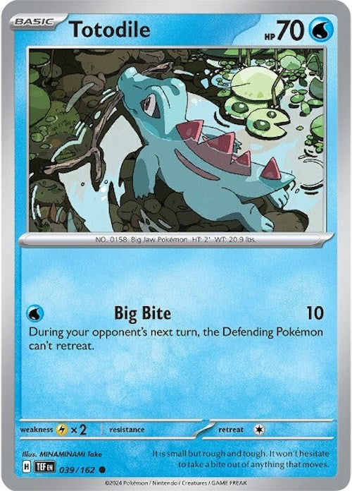 Totodile (039/162) [Scarlet & Violet: Temporal Forces] | Good Games Cannington