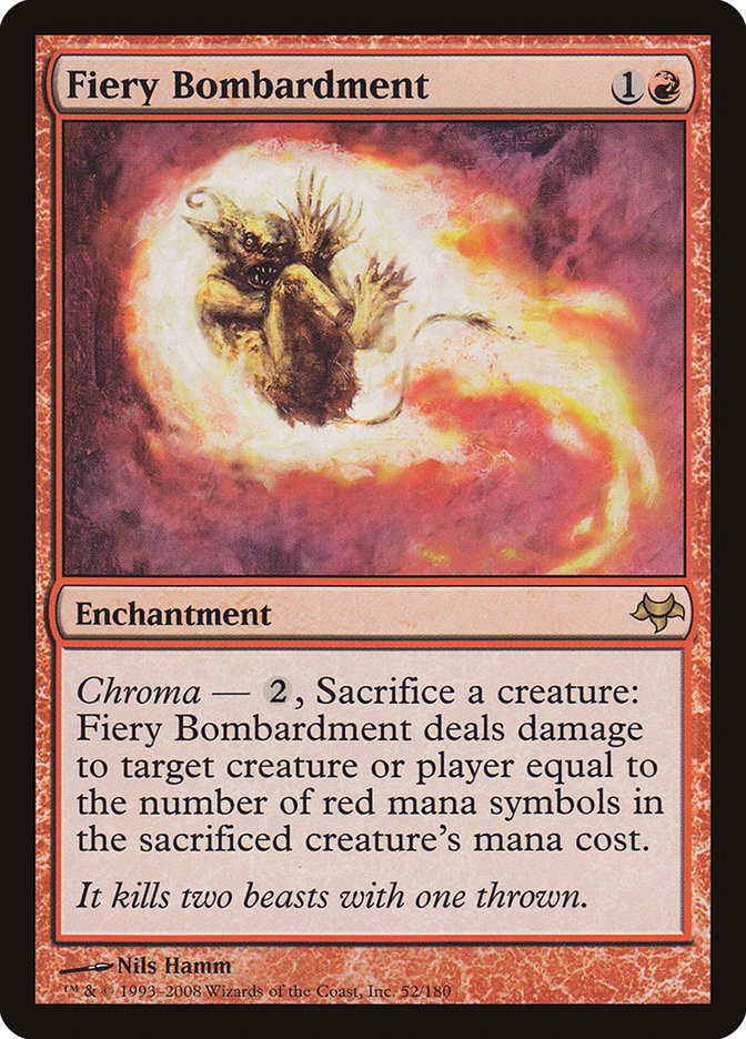 Fiery Bombardment 52/180 (Eventide)  | Good Games Cannington