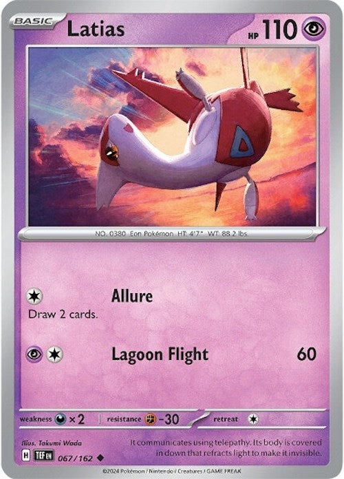 Latias (067/162) [Scarlet & Violet: Temporal Forces] | Good Games Cannington