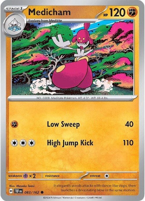 Medicham (083/162) [Scarlet & Violet: Temporal Forces] | Good Games Cannington