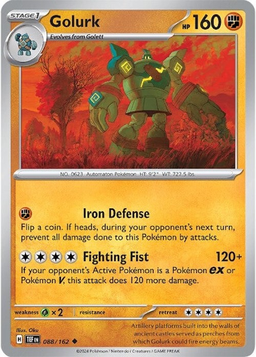 Golurk (088/162) [Scarlet & Violet: Temporal Forces] | Good Games Cannington
