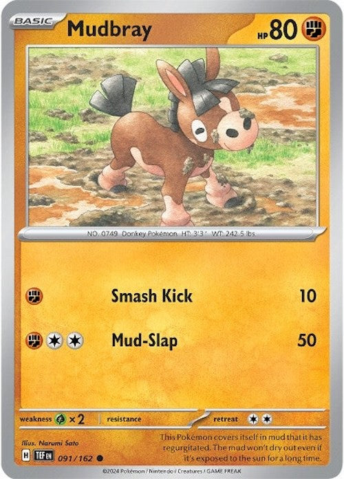 Mudbray (091/162) [Scarlet & Violet: Temporal Forces] | Good Games Cannington