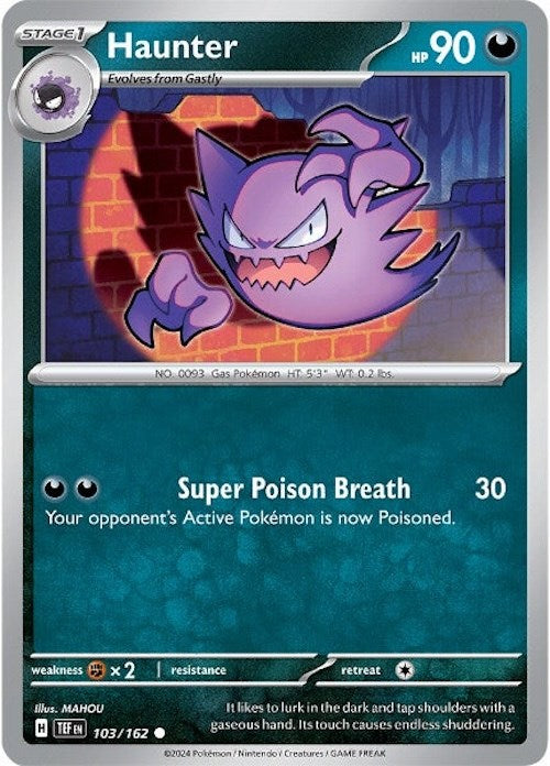 Haunter (103/162) [Scarlet & Violet: Temporal Forces] | Good Games Cannington