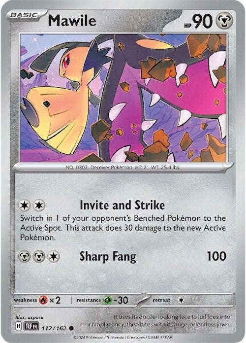 Mawile (112/162) [Scarlet & Violet: Temporal Forces] | Good Games Cannington