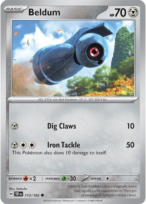 Beldum (113/162) [Scarlet & Violet: Temporal Forces] | Good Games Cannington